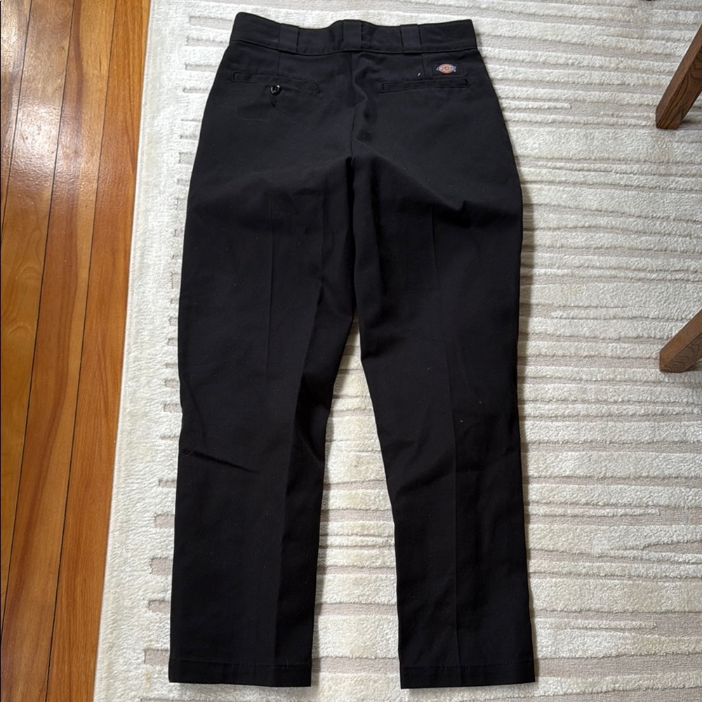 Dickies Black Straight-Leg Trousers